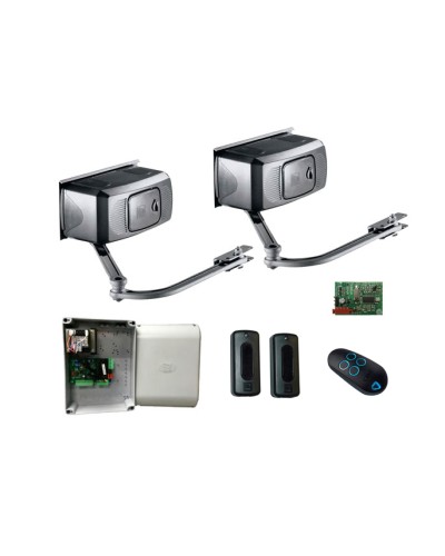 Комплект автоматики для двухстворчатых распашных ворот Came Комплект F1000 (до 800 кг до 4,0 м 30%) в Назрани Автоматизация ворот Pintop.ru