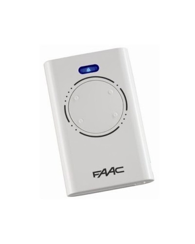 Брелок-передатчик 4-канальный Faac 787008 (белый) в Назрани Устройства радиоуправления для шлагбаумов и автоматики Pintop.ru