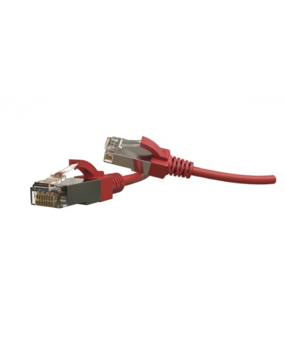 Патч-корд S/FTP Hyperline (PC-LPT-SFTP-RJ45-RJ45-C6-3M-LSZH-RD) в Назрани Патчкорды (медные) Pintop.ru
