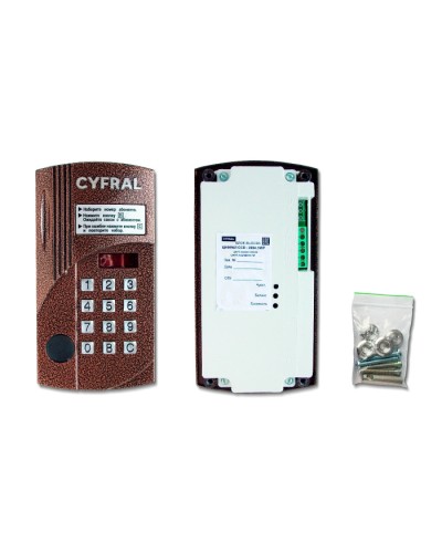 Блок вызова видеодомофона на 100 абонентов Цифрал CCD-2094.1M/РKVС в Назрани Вызывные аудиопанели малоабонентные Pintop.ru