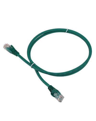 Патч-корд LANMASTER LSZH UTP кат.5e, 0.3 м, зеленый LANMASTER LAN-PC45/U5E-0.3-GN в Назрани Патчкорды (медные) Pintop.ru