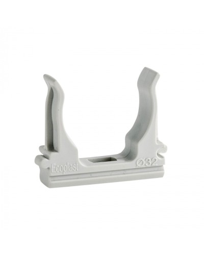 CF32G Держатель (клипса), без галогена, для труб D32мм (10шт) Экопласт (41732-10HF) в Назрани Держатели, клипсы, скобы Pintop.ru