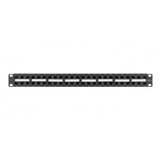 Патч-панель NIKOMAX NMC-RP48UD2-1U-BK