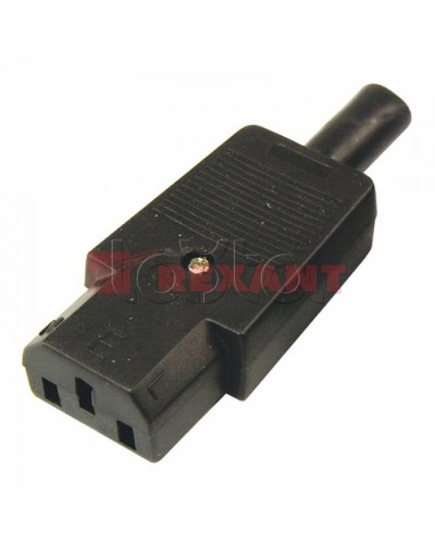 Гнездо сетевое на шнур (25шт/уп) REXANT 11-0004 в Назрани Коннекторы Pintop.ru