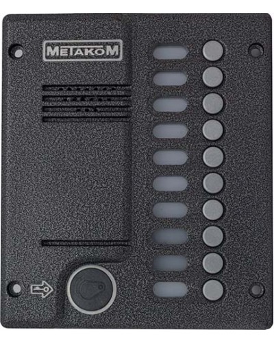 Блок вызова домофона Метаком MК10.2-RFEV в Назрани Вызывные видеопанели малоабонентные Pintop.ru