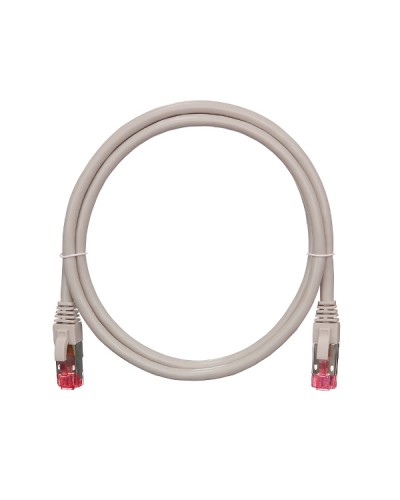Шнур коммутационный 2хRJ45/8P8C S/FTP кат.6A (NMC-PC4SA55B-050-GY) NIKOMAX (5 м) в Назрани Патчкорды (медные) Pintop.ru
