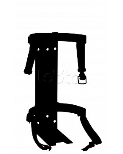 Кронштейн ПОЖТЕХНИКА КТР-8/9 на 2 ремнях (d180-185) для ОП/ОВП-8, ОП/ОВЭ-9 в Назрани Аксессуары для огнетушителей Pintop.ru