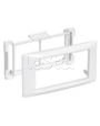 Рамка и суппорт на 4 модуля 45×45 IEK CKK-40D-RSU4-075-K01 в Назрани Распределительные коробки Pintop.ru