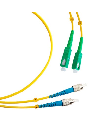 Шнур оптический duplex SC/APC-FC/UPC 9/125 sm 25м LSZH Cabeus FOP(d)-9-SC/APC-FC/UPC-25m в Назрани Патч-корды оптические Pintop.ru