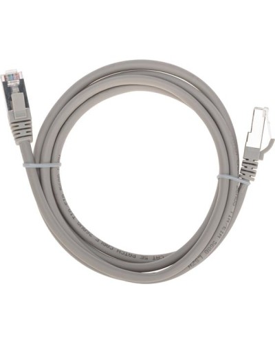 Патч-корд F/UTP, CAT 5e, RJ45-RJ45, 26AWG, LSZH, серый, 1,5м REXANT 02-0110-105 в Назрани Патчкорды (медные) Pintop.ru