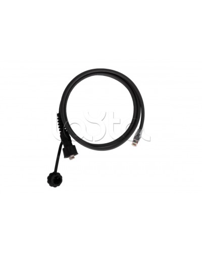 Индустриальный коммутационный шнур NIKOMAX F/UTP 4 пары, переходной, Кат.6 (Класс E), 250МГц, RJ45/8P8C(IP67)-RJ45/8P8C, T568B, многожильный, BC (чистая медь), 26AWG (7х0,160мм), с защитной крышкой, PUR, черный, 3м NIKOMAX (NMC-PC4SE55B-030-IS-TR-BK) %rs_