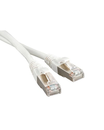 Патч-корд экранированный Hyperline PC-LPM-STP-RJ45-RJ45-C5e-5M-LSZH-WH в Назрани Патчкорды (медные) Pintop.ru