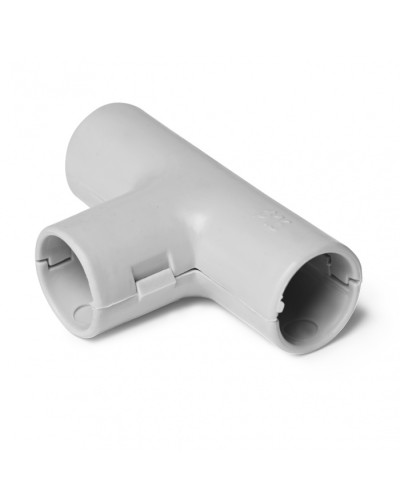 Тройник Т-образный соединительный для труб 32мм ПожТехКабель 702-004 в Назрани Повороты, муфты, тройники Pintop.ru