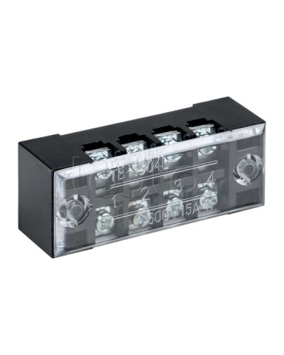 Терминал клеммный TB-1504 до 1,5 мм2 15A 4 клеммные пары EKF PROxima (tb-1504) в Назрани Клеммные колодки Pintop.ru