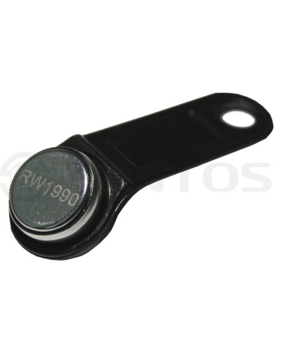 Ключ Touch Memory с 64-битным идентификационным кодом Tantos RW1990 iButton TS (чёрный) в Назрани Оптовые идентификаторы Pintop.ru