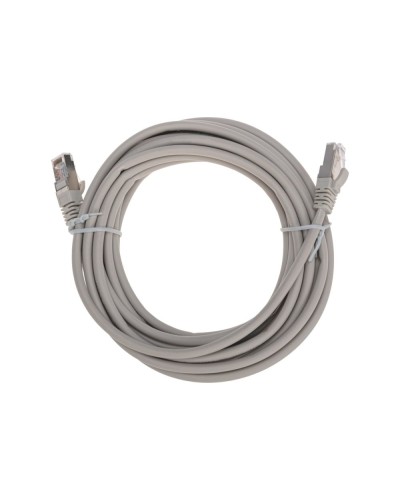 Патч-корд F/UTP, CAT 5e, RJ45-RJ45, 26AWG, LSZH, серый, 5м REXANT 02-0110-5 в Назрани Патчкорды (медные) Pintop.ru