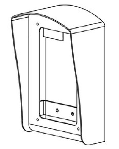 Комплект монтажный для блоков вызова БВД-406х, БВД-407х Vizit MKF-406 в Назрани Аксессуары для многоабонентных систем Pintop.ru