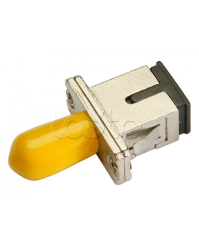 Соединитель проходной ST-SC, SM(для одномодового кабеля), simplex Cabeus ST-SC-SM в Назрани Проходные адаптеры и розетки оптические Pintop.ru