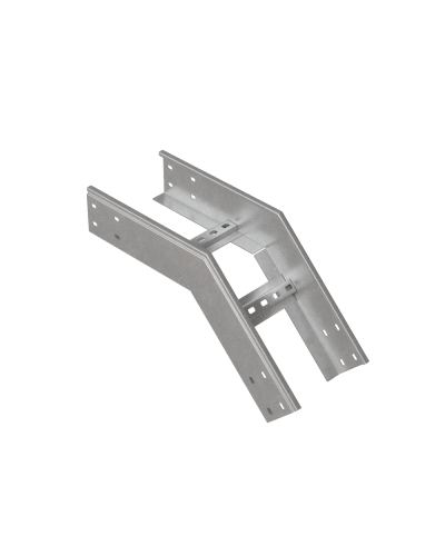 Угол лестничный вертикальный внешний 45 гр. 100х300х1,2 мм INOX304 N КМ-Профиль (LVL45-100-300-1.2 INOX304 N) в Назрани Аксессуары для лотков Pintop.ru