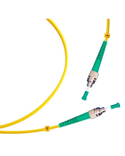 Шнур оптический simplex FC/APC-FC/APC 9/125 SM 25 м LSZH Cabeus FOP(s)-9-FC/APC-FC/APC-25M в Назрани Патч-корды оптические Pintop.ru