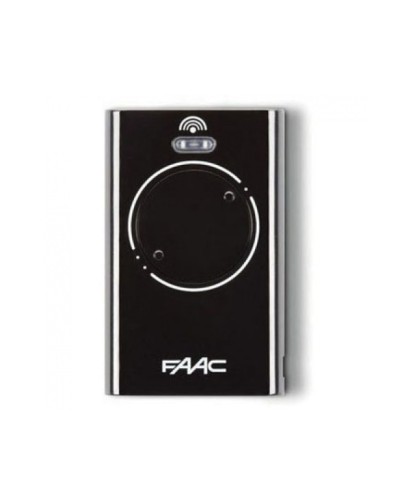 Брелок-передатчик 2-канальный Faac 7870091 (черный) в Назрани Устройства радиоуправления для шлагбаумов и автоматики Pintop.ru