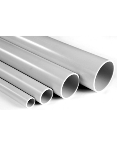 Труба гладкая ПВХ-UF жесткая сверхтяжелая диам 16, атмосферостойкая (3м) Экопласт 32016UF в Назрани Гладкая труба Pintop.ru