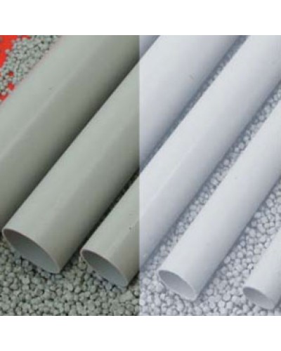 Труба ПНД гладкая, без галогена, цвет серый, диам 25 мм (3м) Экопласт (23025HF-GR) в Назрани Гладкая труба Pintop.ru