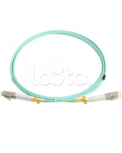 Патч-корд волоконно-оптический MM 50/125(OM3), LC-LC, duplex, LSZH, 2 м Hyperline FC-D2-503-LC/PR-LC/PR-H-2M-LSZH-AQ (FC-503-LC-LC-10G-2M) в Назрани Патч-корды оптические Pintop.ru