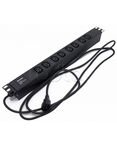 Блок розеток Hyperline SHE19-8IEC-2.5IEC в Назрани Блоки розеток Pintop.ru