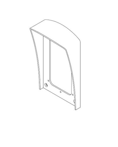 Комплект монтажный для блоков вызова БВД-406х, БВД-407х, БВД-408х Vizit МК-406 в Назрани Аксессуары для многоабонентных систем Pintop.ru