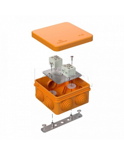 Коробка огнестойкая для о/п 40-0210-FR6.0-4 Е15-Е120 80х80х40 Промрукав в Назрани Огнестойкие кабельные линии Pintop.ru