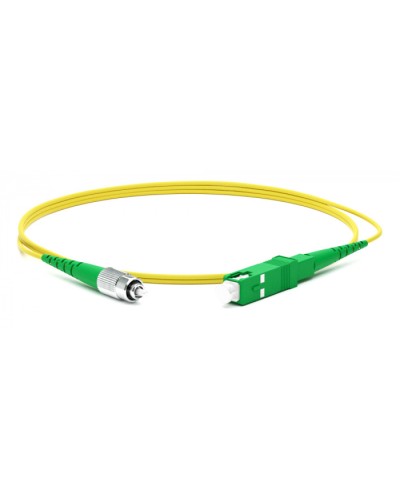 Патч-корд волоконно-оптический Hyperline FC-S2-9-ST/AR-ST/AR-H-3M-LSZH-YL в Назрани Патч-корды оптические Pintop.ru