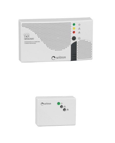 Комплект сигнализаторов на угарный и природный газ Seitron RGDCO0MP1+SGAMET в Назрани Технологические извещатели Pintop.ru