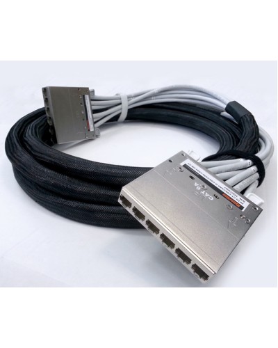 Сборка кабельная претерминированная Hyperline PPTR-CT-CSS/C6S-D-CSS/C6S-LSZH-11M-GY в Назрани Аксессуары для стоек и шкафов Pintop.ru