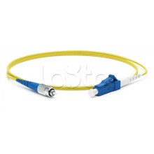 Патч-корд волоконно-оптический Hyperline FC-S2-9-FC/UR-LC/UR-H-0.5M-LSZH-YL