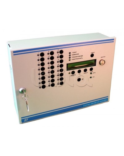 Приемно-контрольный прибор пожарной и охранной сигнализации Специнформатика-Си СИГНАЛ 24СИ на 16 ШС в Назрани Приемно-контрольные приборы Pintop.ru