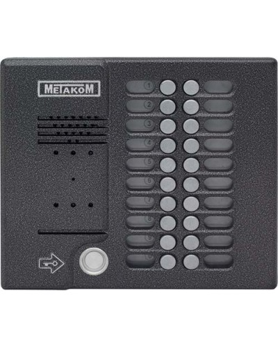 Блок вызова домофона Метаком MK20.2-TM4EV в Назрани Вызывные видеопанели малоабонентные Pintop.ru
