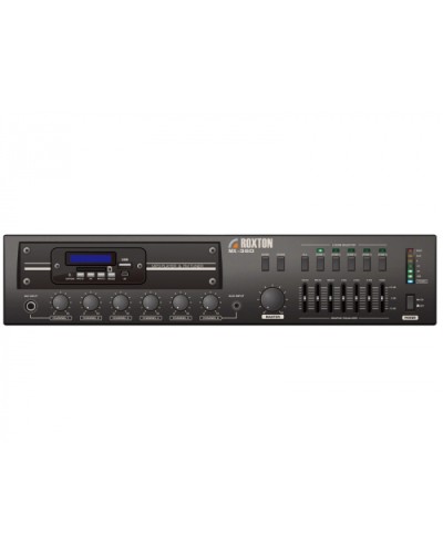 Микшер-усилитель 600 Вт ROXTON MX-600 в Назрани Система оповещения и трансляции Roxton Pintop.ru