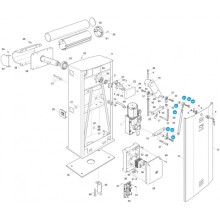 Корпус шлагбаума Came 119RIG056