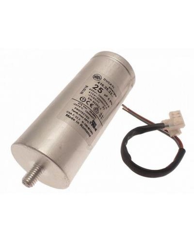 Конденсатор 25 мкФ с гибк. выводами и болтом Came 119RIR297 в Назрани Запчасти для шлагбаумов и автоматики Pintop.ru