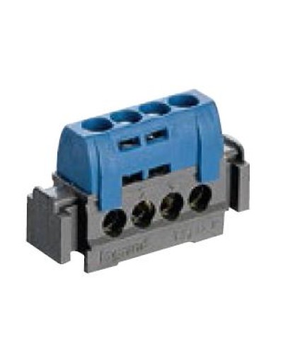 Клеммник синий 4х1.5-16 мм2 LEGRAND 004840 в Назрани Клеммные колодки Pintop.ru