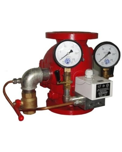 Узел управления спринклерный водозаполненный Спецавтоматика Прямоточный-150 (УУ-С150/1,6В-ВФ.О4) в Назрани Устройства пуска водяного пожаротушения Pintop.ru