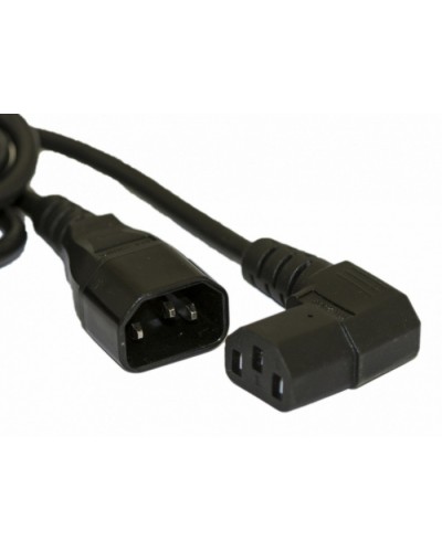 Кабель питания монитор-компьютер Hyperline PWC-IEC13A-IEC14-5.0-BK в Назрани Коннекторы Pintop.ru