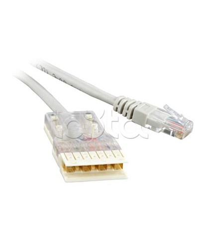 Патч-корд Hyperline PC-110-RJ45-4P-C5e-3M-LSZH-GY в Назрани Патчкорды (медные) Pintop.ru