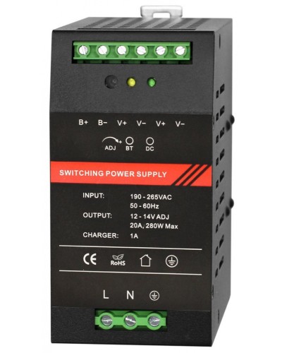 Блок питания Smartec ST-PS120BDU-BK в Назрани Дополнительное оборудование для СКУД Pintop.ru