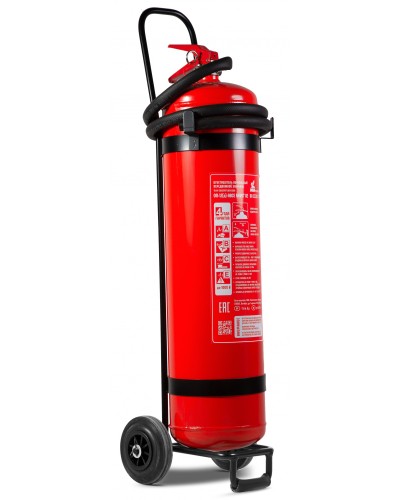 Огнетушитель порошковый ПОЖТЕХНИКА ОП-12(з)МИГ (6А, 233В, С, Е) передвижной в Назрани Огнетушители Pintop.ru