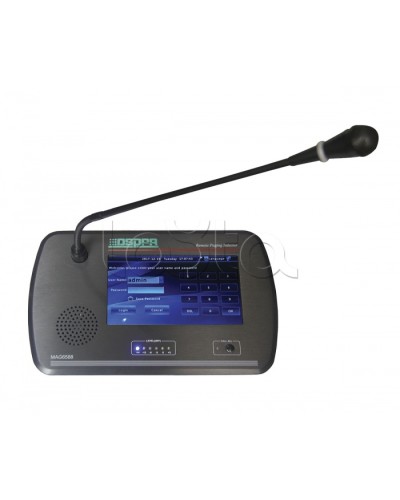 Консоль микрофонная DSPPA MAG-6588 в Назрани Система оповещения и трансляции Dsppa Pintop.ru