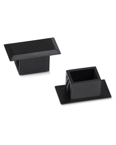 Заглушка SC/Duplex LC оптического кросса Cabeus (CAP-SC/DLC-BK) в Назрани Аксессуары для кабель-канала Pintop.ru