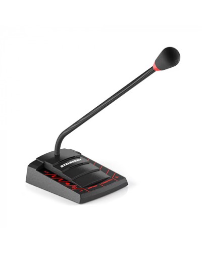 Пульт громкого оповещения STELBERRY F-702 в Назрани Микрофонные консоли и микрофоны Pintop.ru