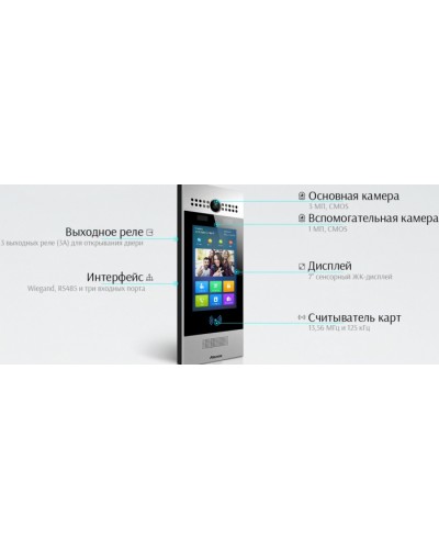 IP вызывная панель Akuvox R29C-B_OW в Назрани Вызывные IP панели Pintop.ru